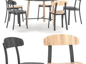 registro de mesa feluca cadeira infinita Modelo 3D