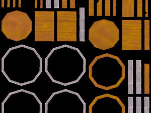 barrel low poly 3D Model