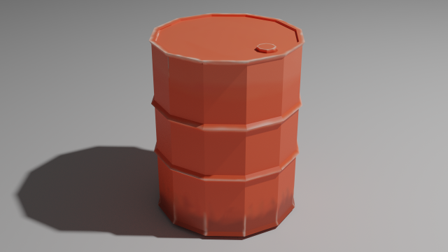 barrel 3D Model .c4d .max .obj .3ds .fbx .stl .blend 