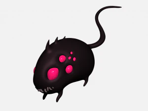 petit monstre zbrush hd Modèle 3D