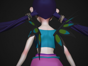 hay lin witch zbrush hd 3D Model