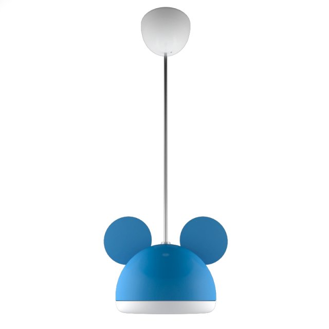mickey ears pendant lamp 3D 모델 .c4d .max .obj .3ds .fbx .stl .blend 
