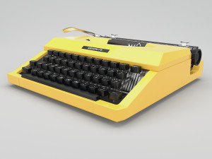 silverreedsilverettetypewrite 3D 모델