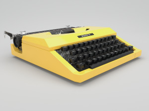 silverreedsilverettetypewrite 3D मॉडल