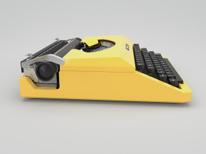 silverreedsilverettetypewrite 3D मॉडल