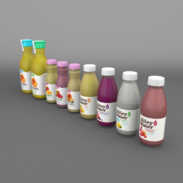 juices 3D मॉडल .c4d .max .obj .3ds .fbx .stl .blend 