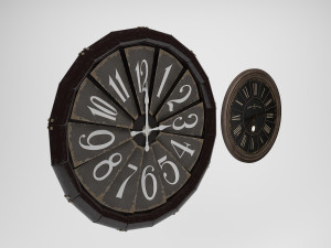 clcok vinci Model 3D