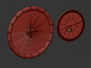 clcok vinci Model 3D