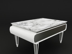 rachel luxury tv unit Model 3D