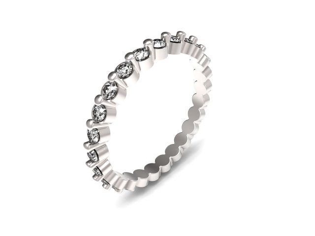 wedding shared prongs 3D 프린트 모델 .c4d .max .obj .3ds .fbx .stl .blend 