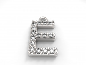 pendant ferpentur alphabet Model Cetak 3D