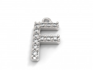 pendant ferpentur alphabet Model Cetak 3D