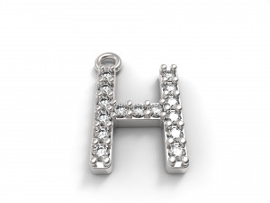 pendant ferpentur alphabet Model Cetak 3D
