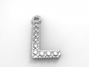 pendant ferpentur alphabet Model Cetak 3D