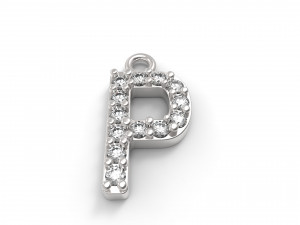 pendant ferpentur alphabet Model Cetak 3D