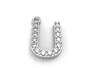pendant ferpentur alphabet Model Cetak 3D