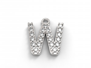 pendant ferpentur alphabet Model Cetak 3D