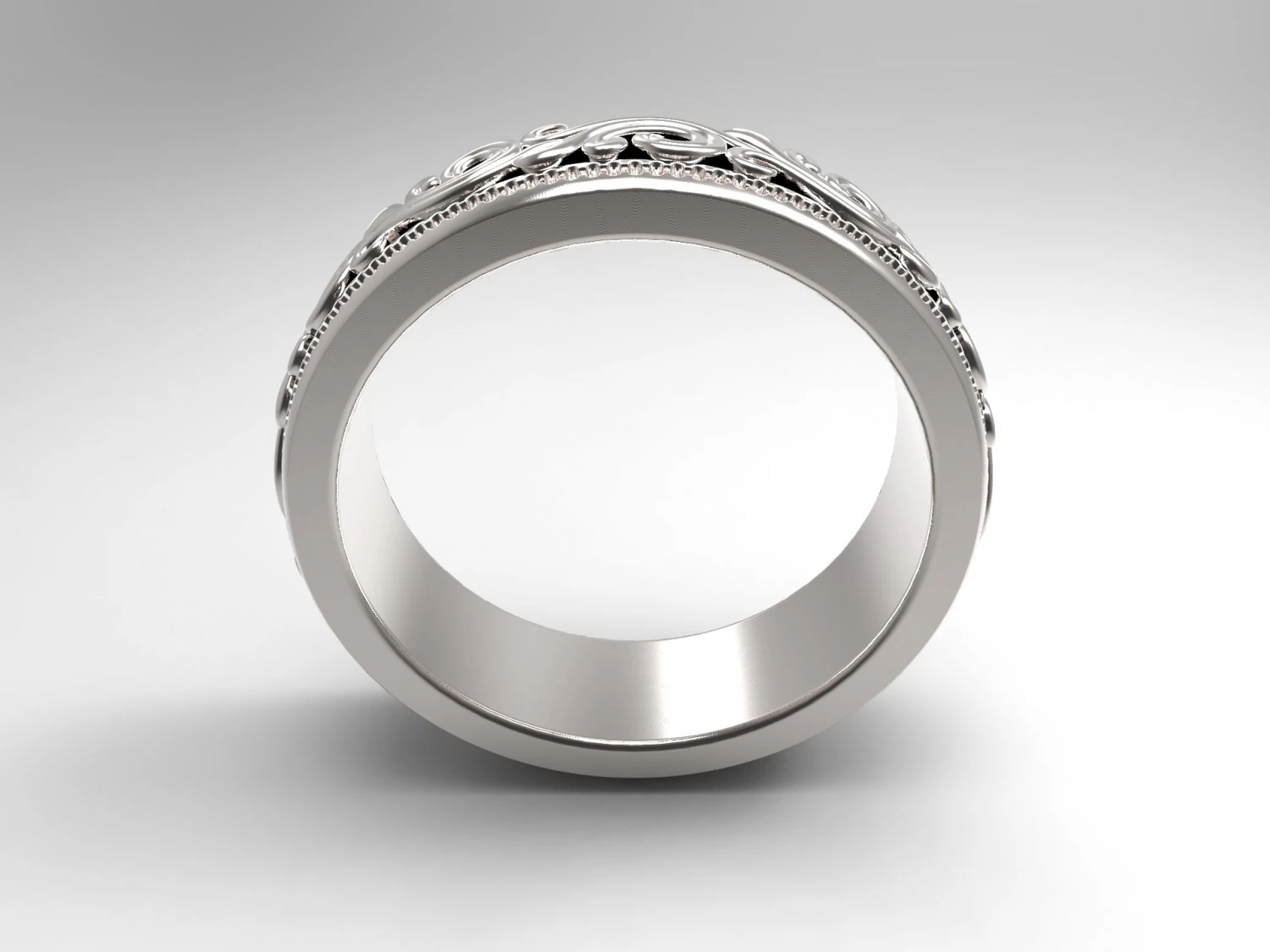 ring ornament 3D Print Model .c4d .max .obj .3ds .fbx .stl .blend 