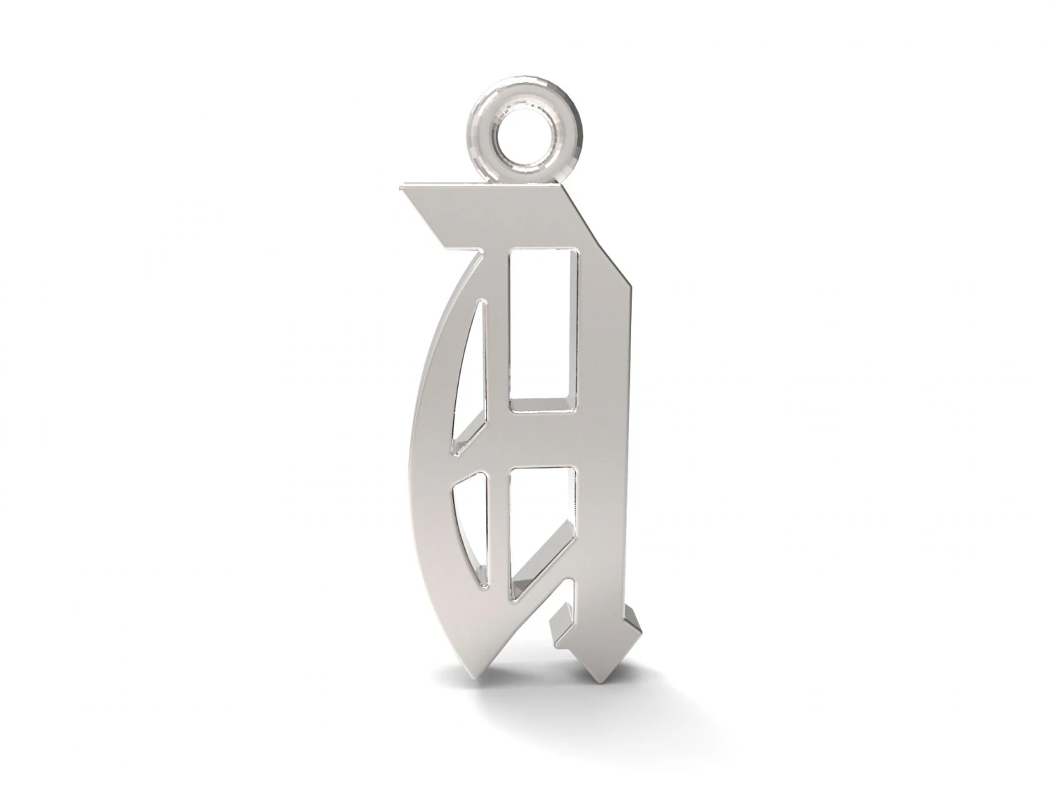 pendants alfhabet 3D Print Model .c4d .max .obj .3ds .fbx .stl .blend 