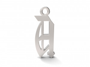 pendants alfhabet 3D प्रिंट मॉडल