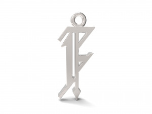 pendants alfhabet Modèles 3D en vedette