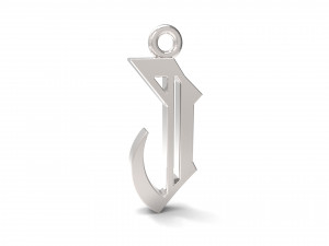 pendants alfhabet Modèles 3D en vedette