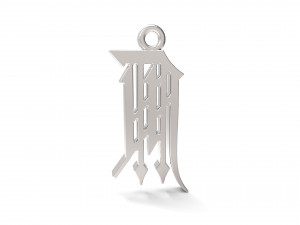 pendants alfhabet Modèles 3D en vedette