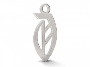 pendants alfhabet 3D Print Model