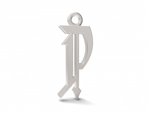 pendants alfhabet Modèles 3D en vedette