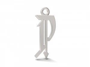 pendants alfhabet 3D Print Model
