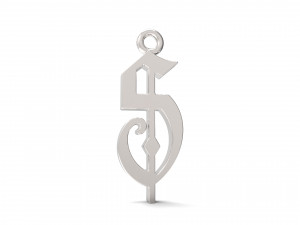 pendants alfhabet Modèles 3D en vedette