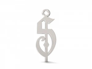 pendants alfhabet 3D Print Model