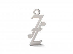 pendants alfhabet Modèles 3D en vedette