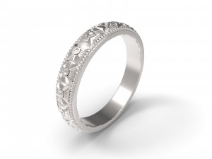 ring ornament3 Modelo de Impressão 3D