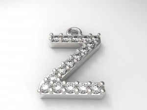 pendants alfhabet z 3D Print Model