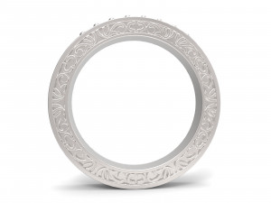 rings wedding ornament 3D 프린트 모델