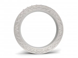rings wedding ornament 3D Print Model