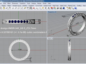 rings wedding ornament 3D 프린트 모델