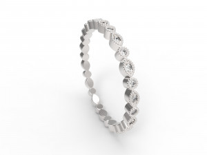 ring wedding band Modèles 3D en vedette
