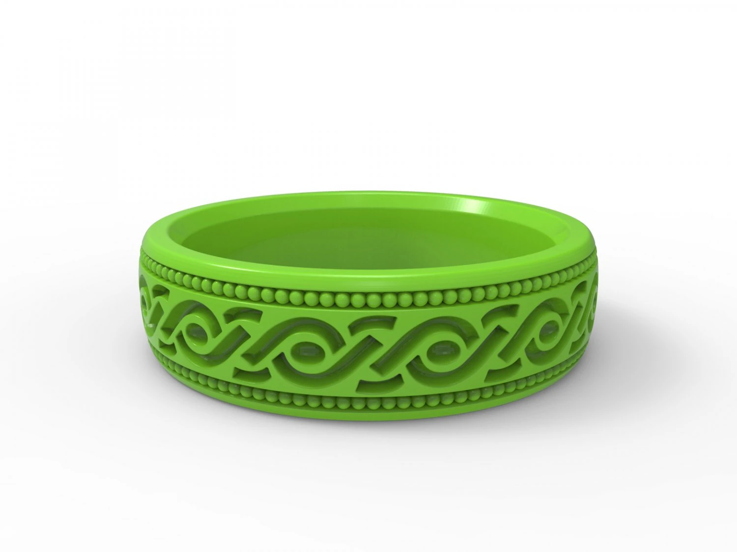 ring ornament v8 3D Print Model .c4d .max .obj .3ds .fbx .stl .blend
