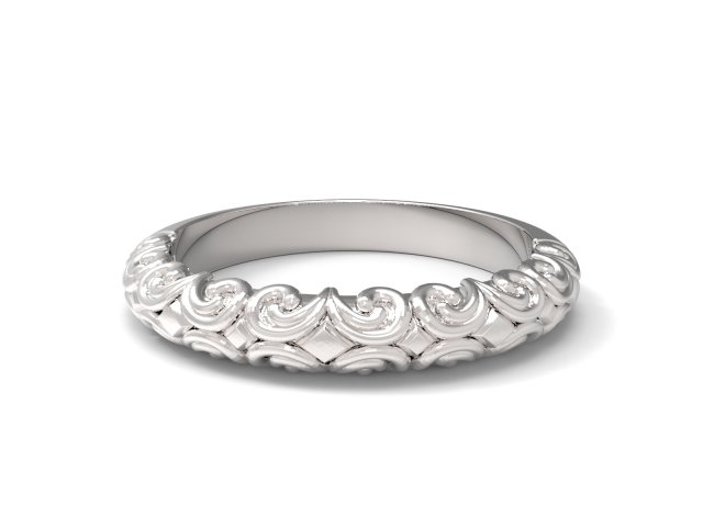 ring ornament v11 3D Print Model .c4d .max .obj .3ds .fbx .stl .blend 