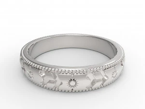 ornaments rings version 3D Print Model