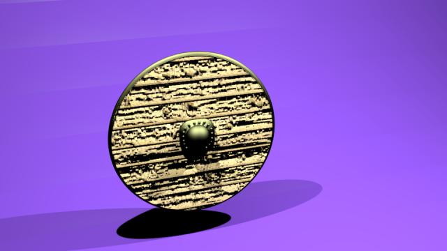 shield of vikings Modelo 3D .c4d .max .obj .3ds .fbx .stl .blend 