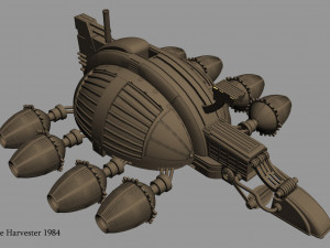 atreides harvester Modèle 3D