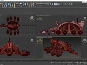 atreides harvester Modèle 3D