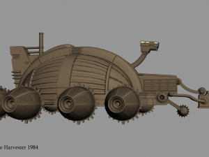 atreides harvester Modèle 3D