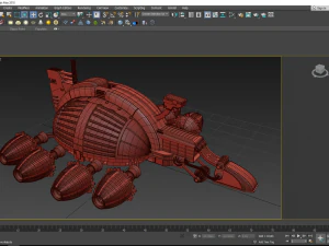 atreides harvester 3D Model