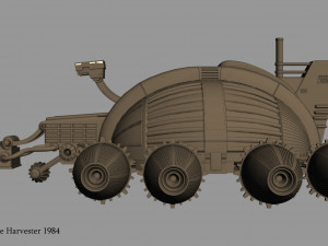atreides harvester Modèle 3D