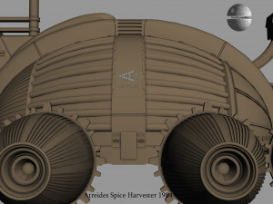 atreides harvester Modèle 3D