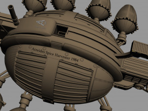 atreides harvester Modèle 3D